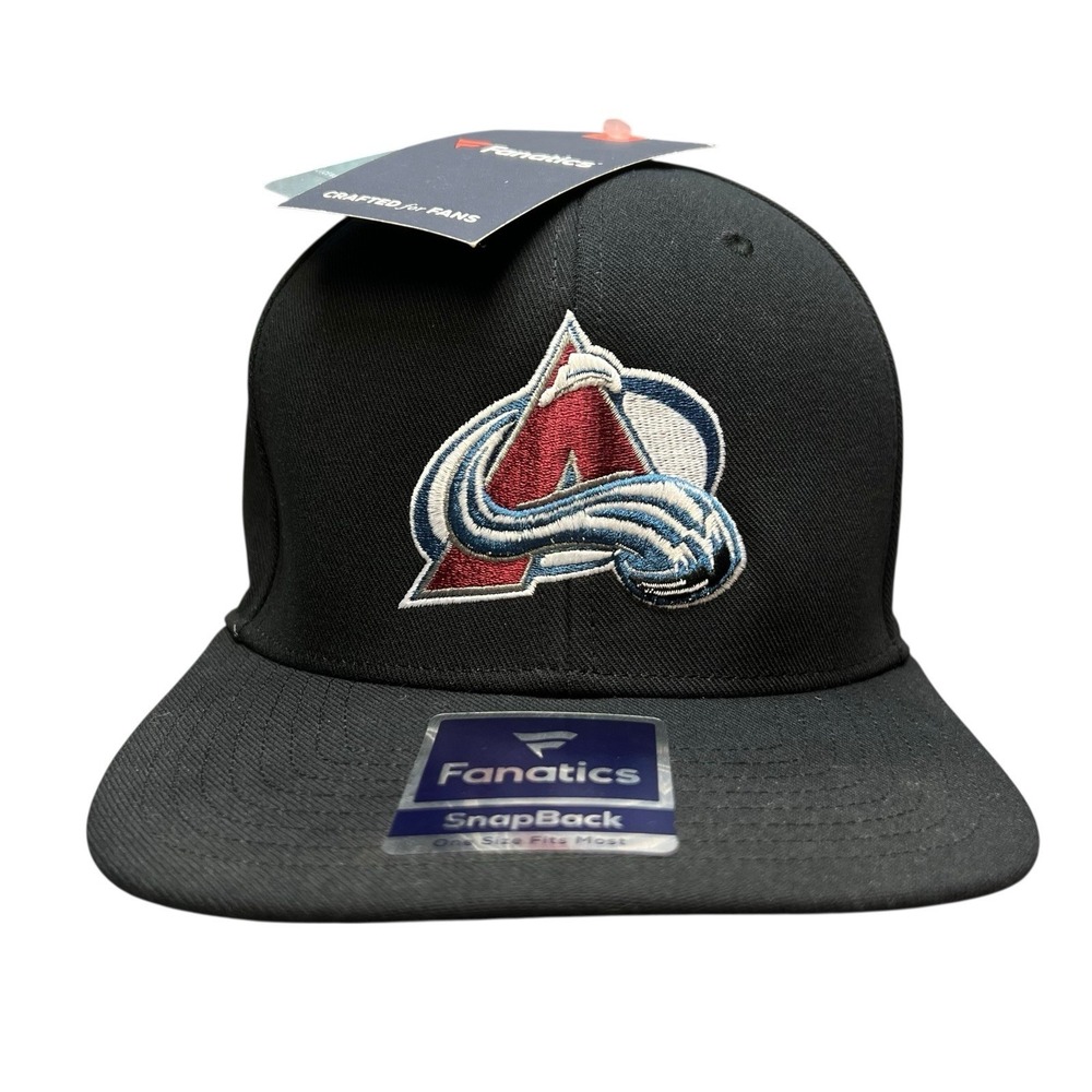 NHL Colorado Avalanche Adjustable Embroidered Hat-With Stickers Tags